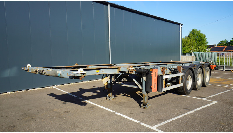 Groenewegen 3 AXLE CONTAINER TRANSPORT TRAILER - Container-transport/ Vekselflak semitrailer: bilde 2 Groenewegen 3 AXLE CONTAINER TRANSPORT TRAILER - Container-transport/ Vekselflak semitrailer: bilde 2