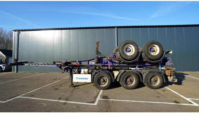 Krone 3 AXLE CONTAINER TRANSPORT TRAILER - Container-transport/ Vekselflak semitrailer: bilde 1 Krone 3 AXLE CONTAINER TRANSPORT TRAILER - Container-transport/ Vekselflak semitrailer: bilde 1