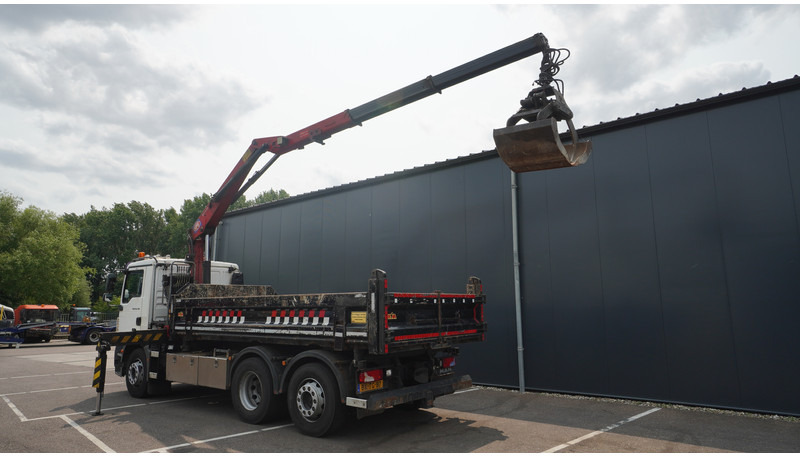 MAN TGM 26.290 TIPPER WITH HMF 1643 Z2 CRANE - Kranbil: bilde 3 MAN TGM 26.290 TIPPER WITH HMF 1643 Z2 CRANE - Kranbil: bilde 3