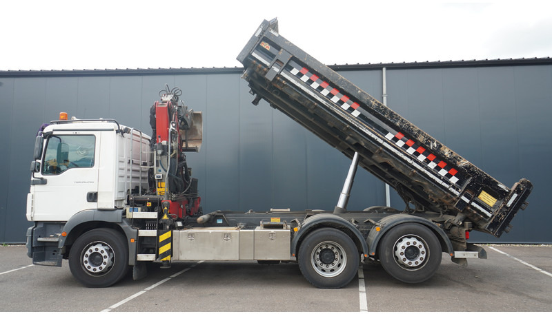MAN TGM 26.290 TIPPER WITH HMF 1643 Z2 CRANE - Kranbil: bilde 4 MAN TGM 26.290 TIPPER WITH HMF 1643 Z2 CRANE - Kranbil: bilde 4