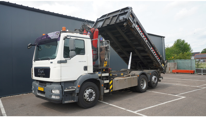 MAN TGM 26.290 TIPPER WITH HMF 1643 Z2 CRANE - Kranbil: bilde 5 MAN TGM 26.290 TIPPER WITH HMF 1643 Z2 CRANE - Kranbil: bilde 5