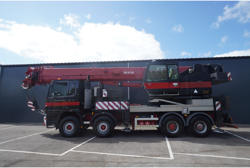 Mercedes-Benz ACTROS 4141 / FAUN HK60 MOBILE CRANE WITH JIB - Kranbil: bilde 1 Mercedes-Benz ACTROS 4141 / FAUN HK60 MOBILE CRANE WITH JIB - Kranbil: bilde 1