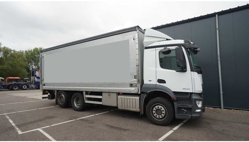 Mercedes-Benz ANTOS 2633 6X2 CURTAINSIDE 310.000KM - Kapellbil: bilde 4 Mercedes-Benz ANTOS 2633 6X2 CURTAINSIDE 310.000KM - Kapellbil: bilde 4