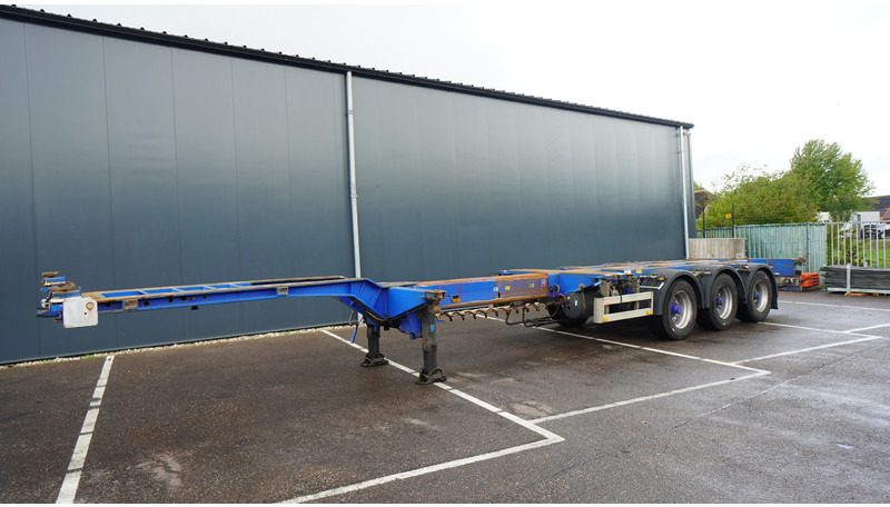 Pacton 3 AXLE MULTI CONTAINER TRANSPORT TRAILER EXTENDABLE 45 FT - Container-transport/ Vekselflak semitrailer: bilde 2 Pacton 3 AXLE MULTI CONTAINER TRANSPORT TRAILER EXTENDABLE 45 FT - Container-transport/ Vekselflak semitrailer: bilde 2
