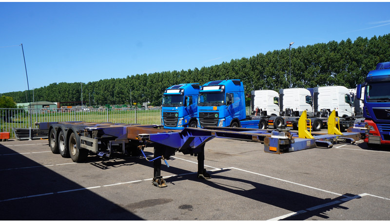 Pacton 3 AXLE MULTI CONTAINER TRANSPORT TRAILER EXTENDABLE 45 FT - Container-transport/ Vekselflak semitrailer: bilde 3 Pacton 3 AXLE MULTI CONTAINER TRANSPORT TRAILER EXTENDABLE 45 FT - Container-transport/ Vekselflak semitrailer: bilde 3