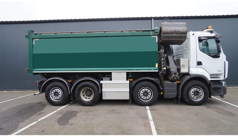 Renault PREMIUM 380 DXI 8X2/6 2 SIDE TIPPER WITH PLFINGER Q 170 Z CRANE.278.200KM - Kranbil: bilde 5 Renault PREMIUM 380 DXI 8X2/6 2 SIDE TIPPER WITH PLFINGER Q 170 Z CRANE.278.200KM - Kranbil: bilde 5
