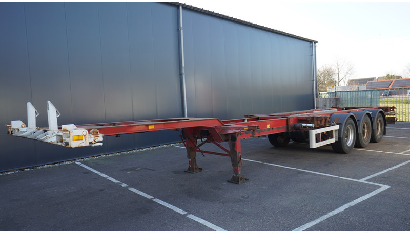 Renders 3 AXLE EXTENDABLE CONTAINER TRANSPORT TRAILER - Container-transport/ Vekselflak semitrailer: bilde 2 Renders 3 AXLE EXTENDABLE CONTAINER TRANSPORT TRAILER - Container-transport/ Vekselflak semitrailer: bilde 2