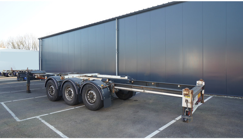 Renders 3 AXLE EXTENDABLE CONTAINER TRANSPORT TRAILER - Container-transport/ Vekselflak semitrailer: bilde 4 Renders 3 AXLE EXTENDABLE CONTAINER TRANSPORT TRAILER - Container-transport/ Vekselflak semitrailer: bilde 4