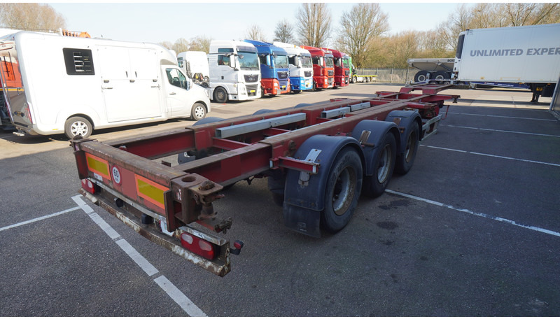 Renders 3 AXLE EXTENDABLE CONTAINER TRANSPORT TRAILER - Container-transport/ Vekselflak semitrailer: bilde 5 Renders 3 AXLE EXTENDABLE CONTAINER TRANSPORT TRAILER - Container-transport/ Vekselflak semitrailer: bilde 5