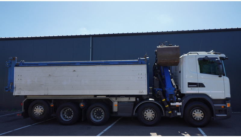 Scania G 490 10X4 CABLE SYSTEM TRUCK WITH PALFINGER Q180Z95TR CRANE - Kranbil: bilde 4 Scania G 490 10X4 CABLE SYSTEM TRUCK WITH PALFINGER Q180Z95TR CRANE - Kranbil: bilde 4