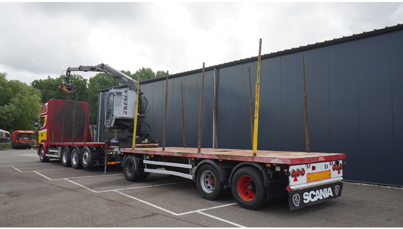 Scania R 580 V8 8X4 LOGTRANSPORT COMBI WITH MTDK YEAR 2012 TRAILER KESLA 46 CRANE - Tømmerbil, Kranbil: bilde 5 Scania R 580 V8 8X4 LOGTRANSPORT COMBI WITH MTDK YEAR 2012 TRAILER KESLA 46 CRANE - Tømmerbil, Kranbil: bilde 5