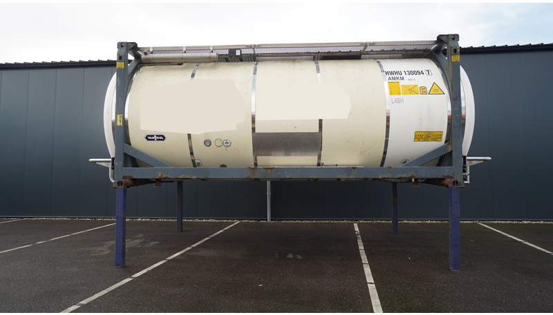Van Hool 20FT TANK 28.000ltr Drop off system 2 Compartiments - Utstyr: bilde 1 Van Hool 20FT TANK 28.000ltr Drop off system 2 Compartiments - Utstyr: bilde 1