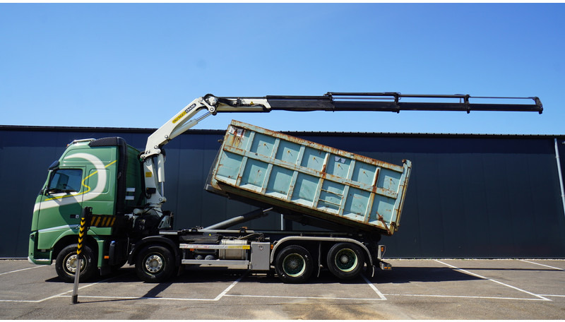 Volvo FH 540 8X2 HOOKARM SYSTEM WITH PALFINGER PK 20002 CRANE - Kranbil: bilde 1 Volvo FH 540 8X2 HOOKARM SYSTEM WITH PALFINGER PK 20002 CRANE - Kranbil: bilde 1