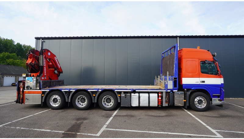 Volvo FM 450 8X4 FLATBED WITH GORMACH 3400E6 CRANE - Kranbil: bilde 4 Volvo FM 450 8X4 FLATBED WITH GORMACH 3400E6 CRANE - Kranbil: bilde 4
