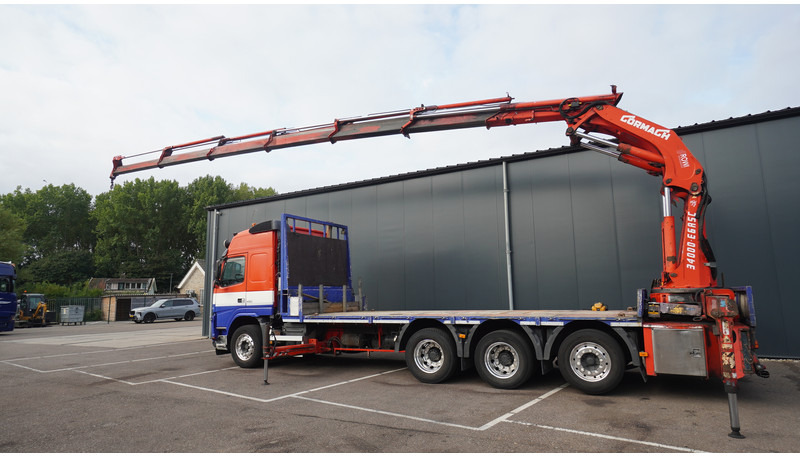 Volvo FM 450 8X4 FLATBED WITH GORMACH 3400E6 CRANE - Kranbil: bilde 3 Volvo FM 450 8X4 FLATBED WITH GORMACH 3400E6 CRANE - Kranbil: bilde 3