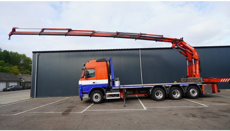Volvo FM 450 8X4 FLATBED WITH GORMACH 3400E6 CRANE - Kranbil: bilde 1 Volvo FM 450 8X4 FLATBED WITH GORMACH 3400E6 CRANE - Kranbil: bilde 1
