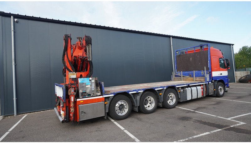 Kranbil Volvo FM 450 8X4 FLATBED WITH GORMACH 3400E6 CRANE: bilde 10