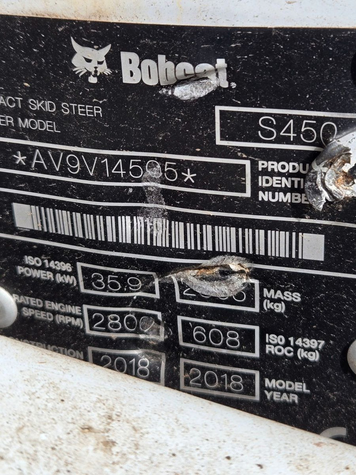 Bobcat S450 - Hjullaster: bilde 2 Bobcat S450 - Hjullaster: bilde 2