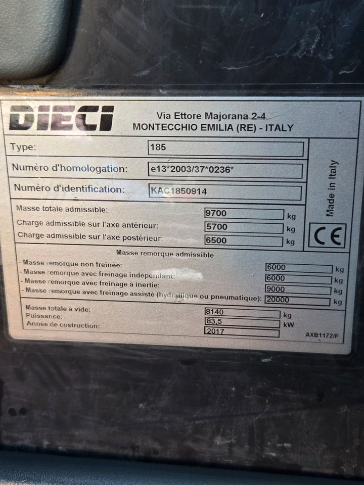 Dieci Agri Star 40.7 - Teleskoplastere: bilde 2 Dieci Agri Star 40.7 - Teleskoplastere: bilde 2