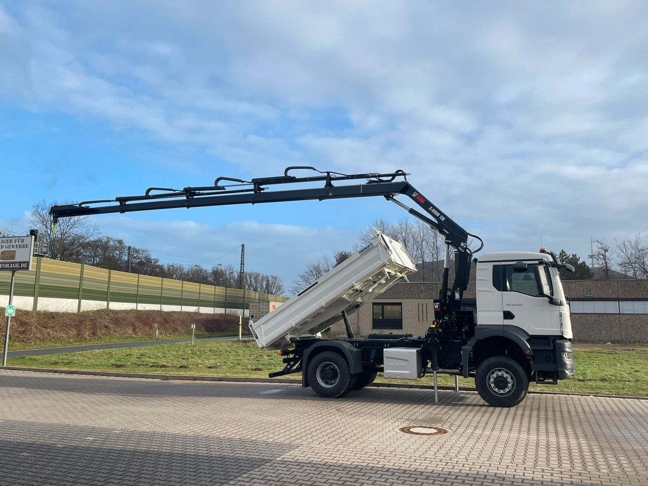 MAN TGS 18.400 TG3 4x4 Euro6e Hiab X-HiDuo 138DS-4 - Tippbil, Kranbil: bilde 5 MAN TGS 18.400 TG3 4x4 Euro6e Hiab X-HiDuo 138DS-4 - Tippbil, Kranbil: bilde 5