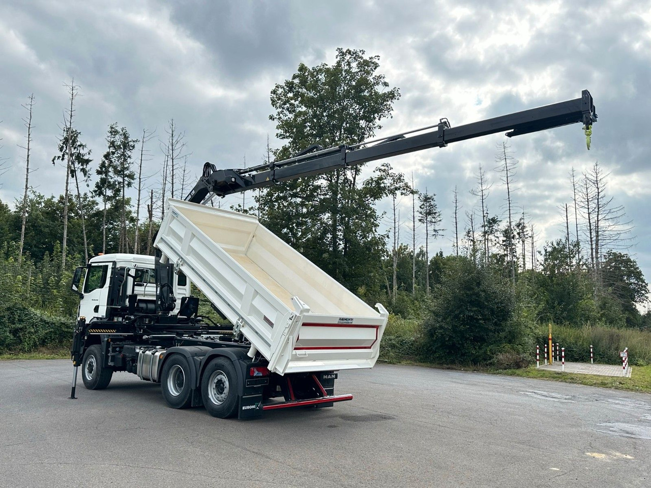 Tippbil, Kranbil MAN TGS 28.440 6x4-4/3-Seiten- Kipper / Hiab 138-3: bilde 10