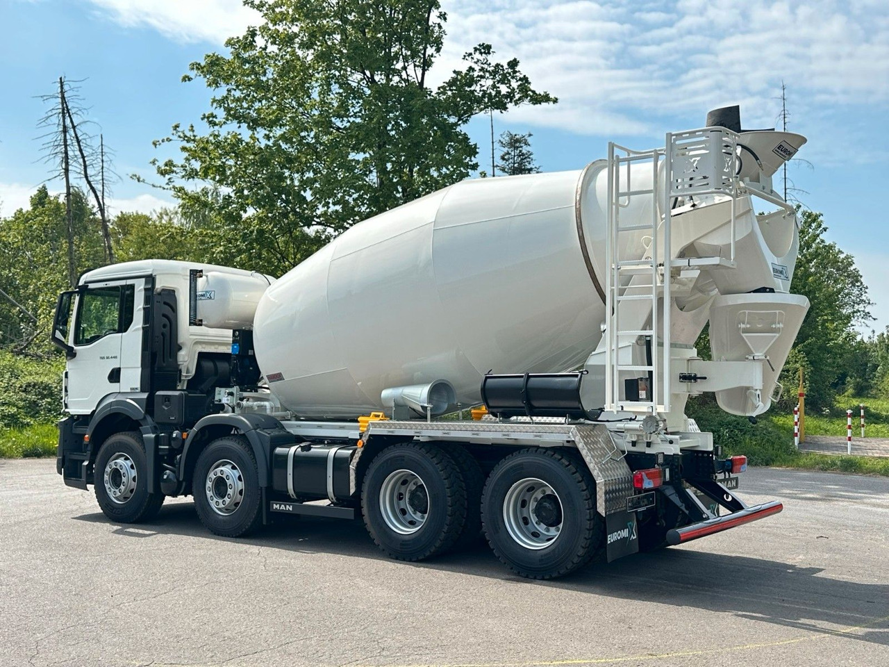 MAN TGS 32.440 8x4 / Euromix MTP EM 9 L - Betongbil: bilde 5 MAN TGS 32.440 8x4 / Euromix MTP EM 9 L - Betongbil: bilde 5