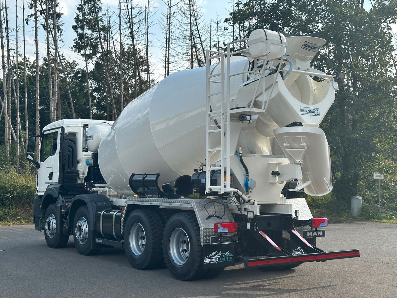 MAN TGS 32.440 8x4 / Euromix MTP EM 9 L - Betongbil: bilde 5 MAN TGS 32.440 8x4 / Euromix MTP EM 9 L - Betongbil: bilde 5