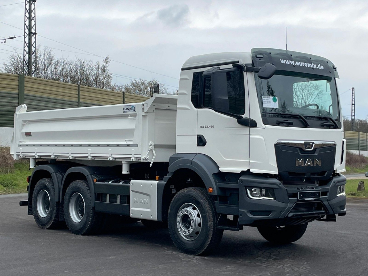 Leie  MAN TGS 33.440 6x4 /Euro6 3-Seiten-Kipper EuromixMTP MAN TGS 33.440 6x4 /Euro6 3-Seiten-Kipper EuromixMTP: bilde 8
