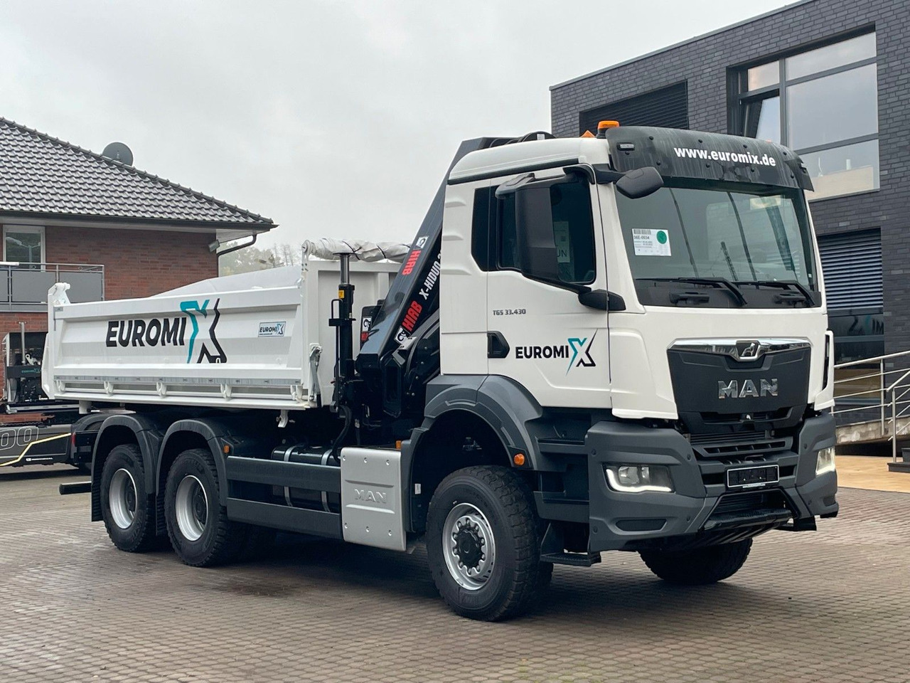 MAN TGS 33.440 6x6 /3-Seiten- Kipper / HIAB 228-6 - Tippbil, Kranbil: bilde 4 MAN TGS 33.440 6x6 /3-Seiten- Kipper / HIAB 228-6 - Tippbil, Kranbil: bilde 4
