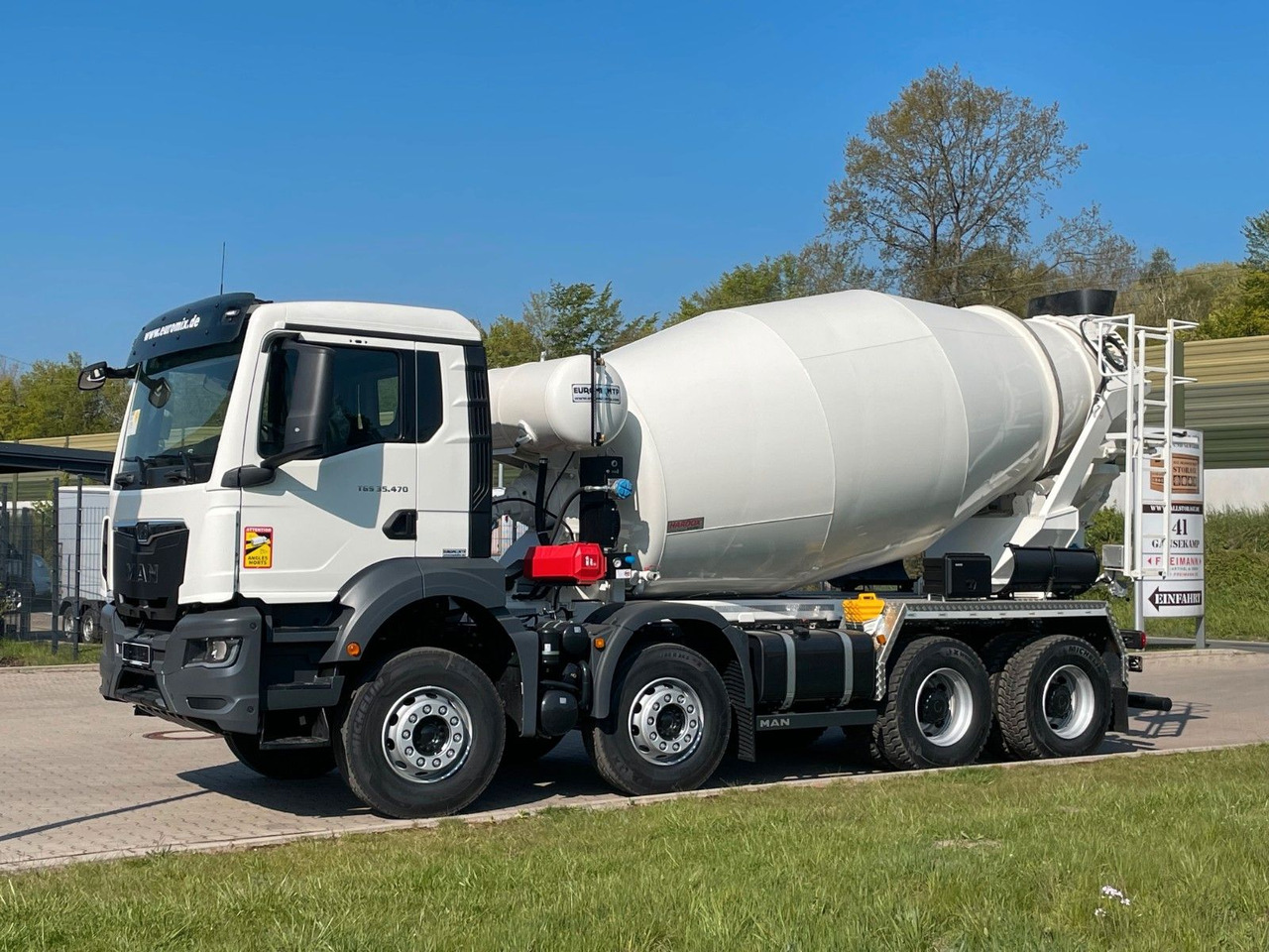 MAN TGS 35.520 8x4 /Euro6e EuromixMTP EM 10 L - Betongbil: bilde 1 MAN TGS 35.520 8x4 /Euro6e EuromixMTP EM 10 L - Betongbil: bilde 1