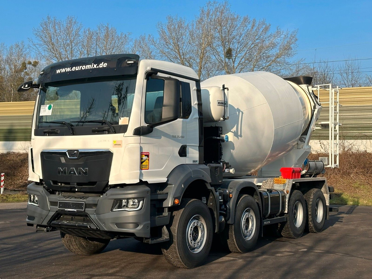 MAN TGS 37.480 8x4 EuromixMTP EM 10 L - Betongbil: bilde 1 MAN TGS 37.480 8x4 EuromixMTP EM 10 L - Betongbil: bilde 1