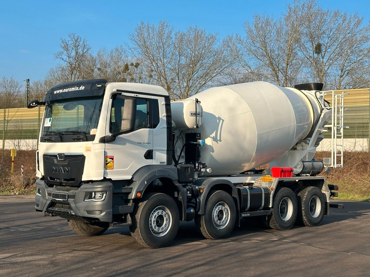 MAN TGS 37.480 8x4 EuromixMTP EM 10 L - Betongbil: bilde 2 MAN TGS 37.480 8x4 EuromixMTP EM 10 L - Betongbil: bilde 2