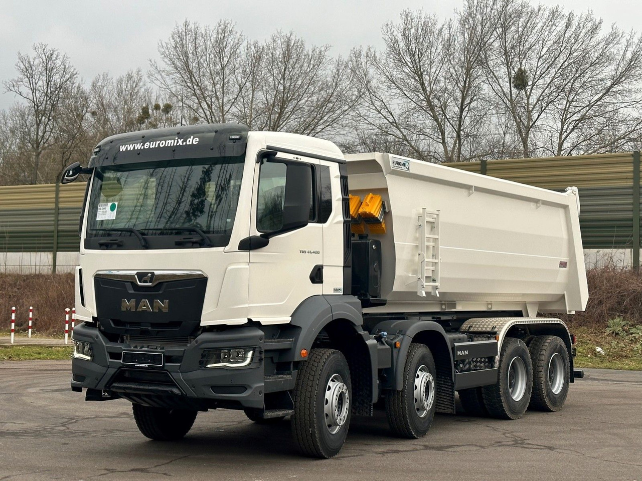 MAN TGS 41.400 8x4 / EUROMIX MTP 20m³/ EURO 5 - Tippbil: bilde 1 MAN TGS 41.400 8x4 / EUROMIX MTP 20m³/ EURO 5 - Tippbil: bilde 1