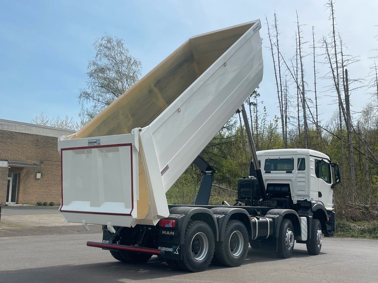 Leie  MAN TGS 41.400 8x4 /  EUROMIX MTP 20m³/ EURO2 Kipper MAN TGS 41.400 8x4 /  EUROMIX MTP 20m³/ EURO2 Kipper: bilde 13