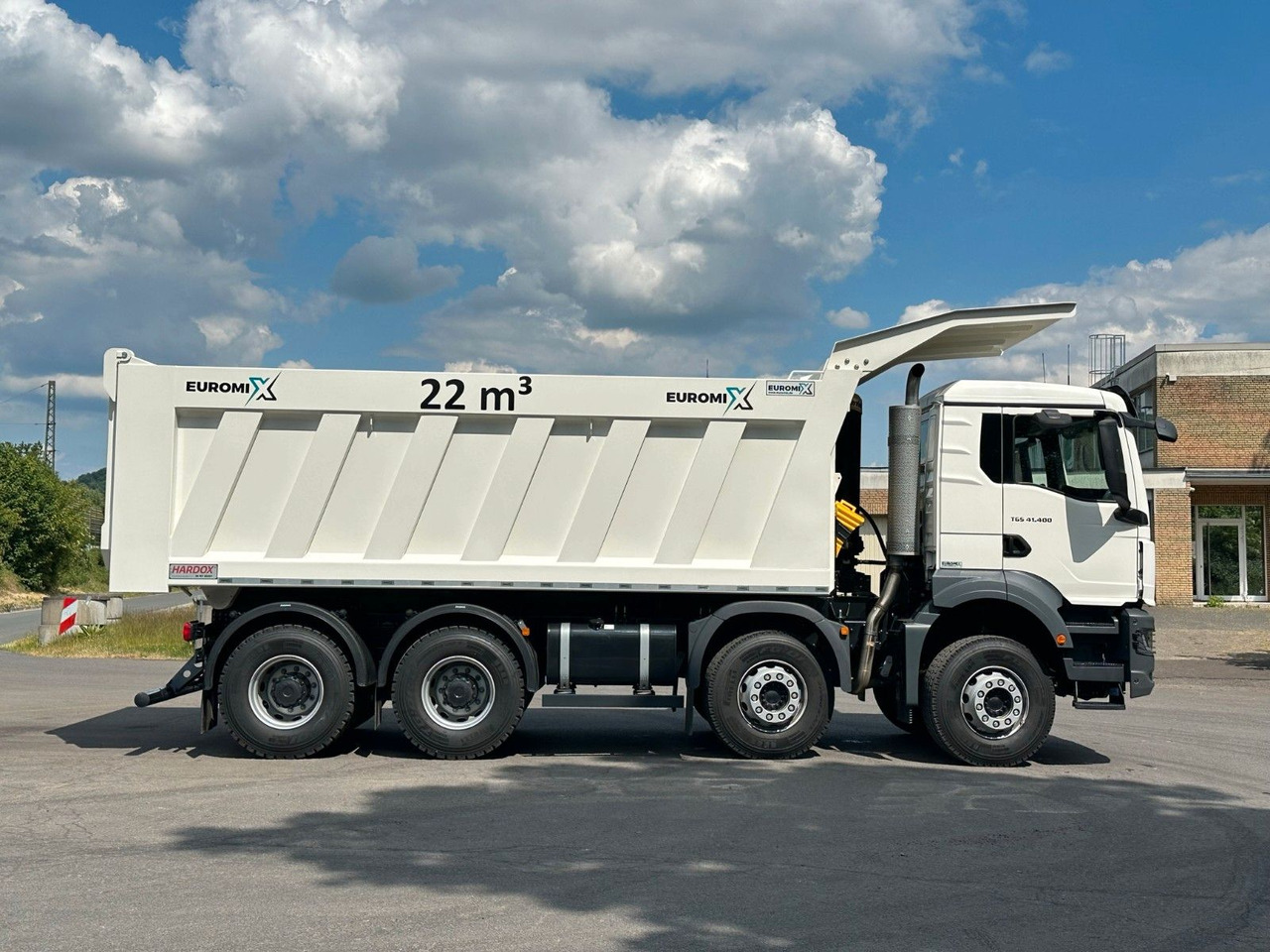 Tippbil MAN TGS 41.400 8x4 / EUROMIX MTP 22m³/  Eckige Mulde: bilde 7