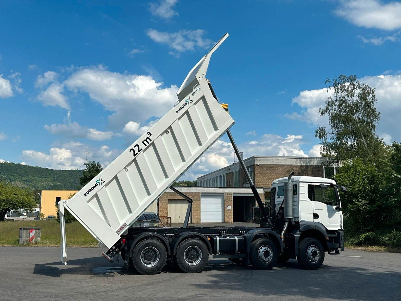 Tippbil MAN TGS 41.400 8x4 / EUROMIX MTP 22m³/  Eckige Mulde: bilde 14