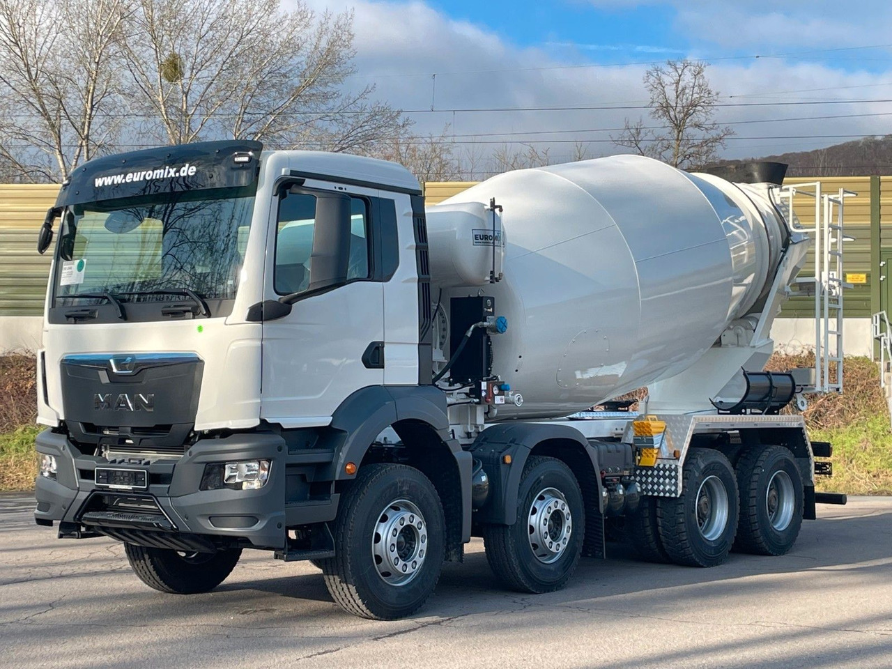 MAN TGS 41.400 8x4 / EuromixMTP EM 10m³ R/ EURO 5 - Betongbil: bilde 3 MAN TGS 41.400 8x4 / EuromixMTP EM 10m³ R/ EURO 5 - Betongbil: bilde 3