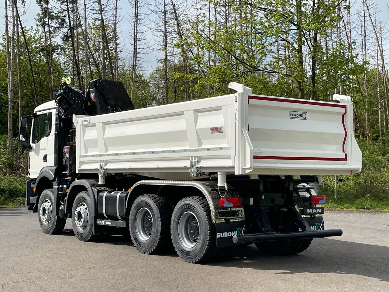 MAN TGS 41.480 8x4/Euro6e Euromix Kipper Hiab 228-6 - Tippbil, Kranbil: bilde 5 MAN TGS 41.480 8x4/Euro6e Euromix Kipper Hiab 228-6 - Tippbil, Kranbil: bilde 5
