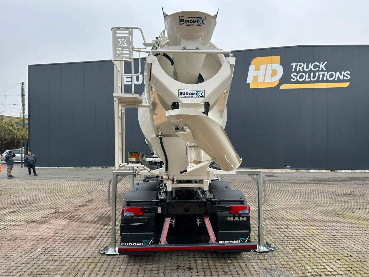 Tippbil MAN TGS 41.480 8x4 WECHSELSYSTEM KIPPER+MISCHER: bilde 9