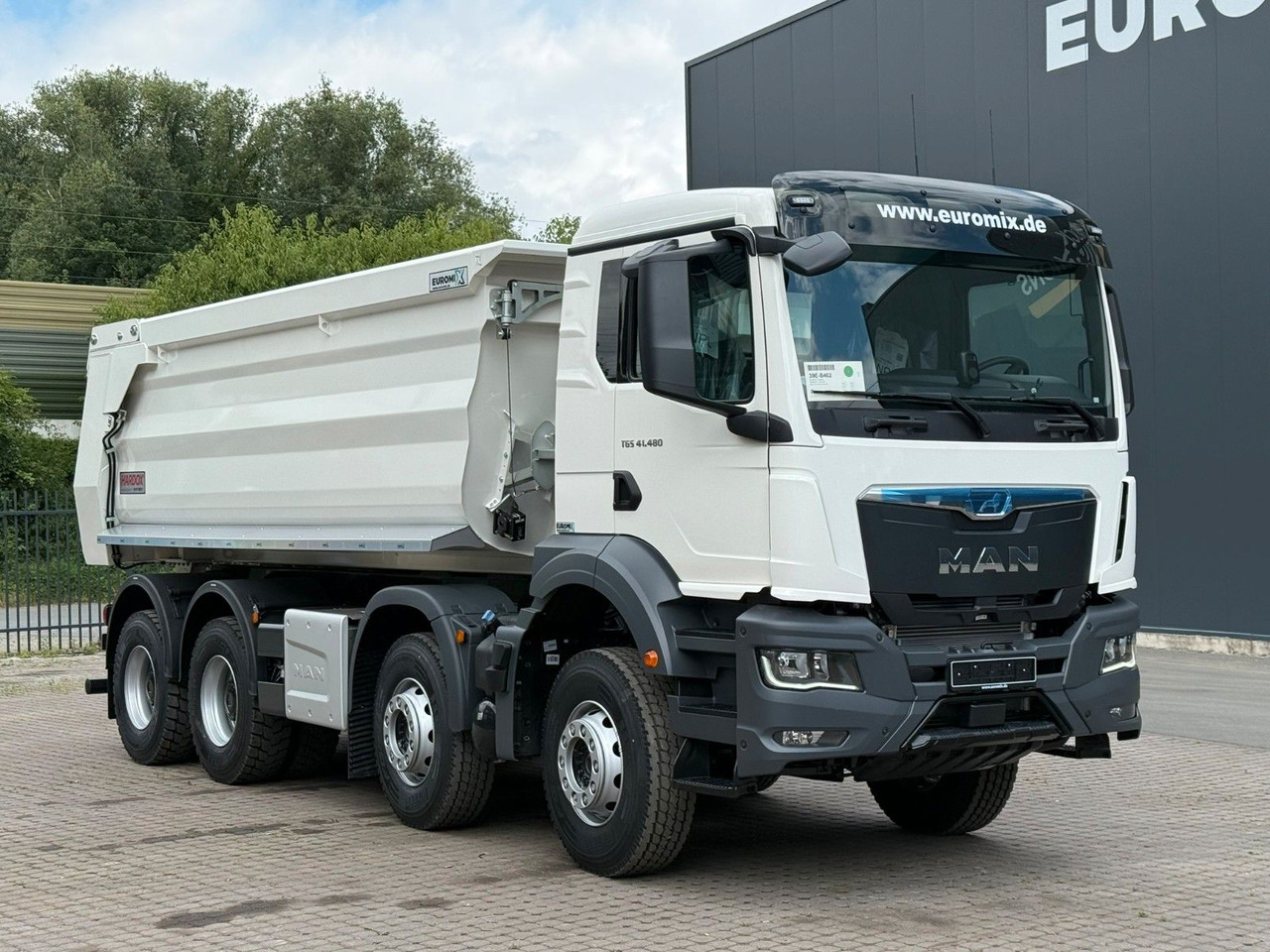 MAN TGS 41.480 BB 8X4 Euromix Mulden Kipper HARDOX - Tippbil: bilde 3 MAN TGS 41.480 BB 8X4 Euromix Mulden Kipper HARDOX - Tippbil: bilde 3