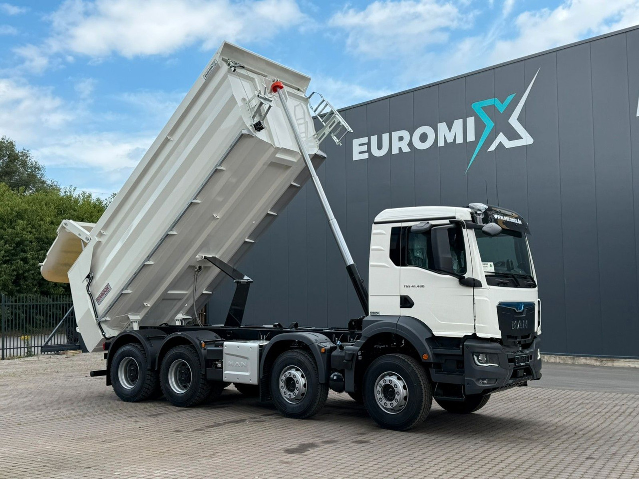 MAN TGS 41.480 BB 8X4 Euromix Mulden Kipper HARDOX - Tippbil: bilde 1 MAN TGS 41.480 BB 8X4 Euromix Mulden Kipper HARDOX - Tippbil: bilde 1
