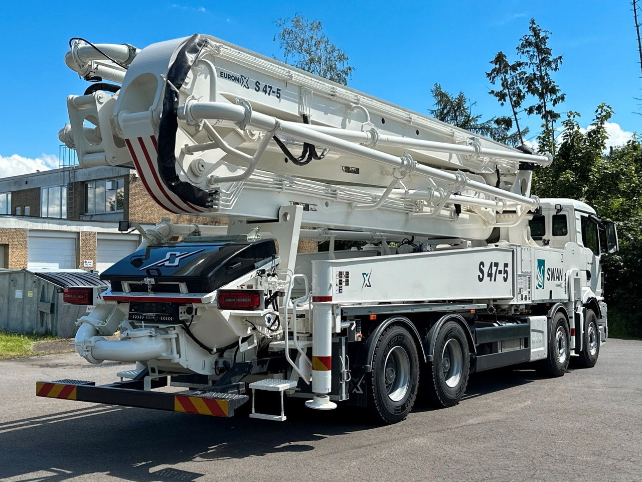 MAN TGS 41.520 8x4 SWAN TSP 47-5 160RZ ( 47m ) - Betongpumpe: bilde 5 MAN TGS 41.520 8x4 SWAN TSP 47-5 160RZ ( 47m ) - Betongpumpe: bilde 5