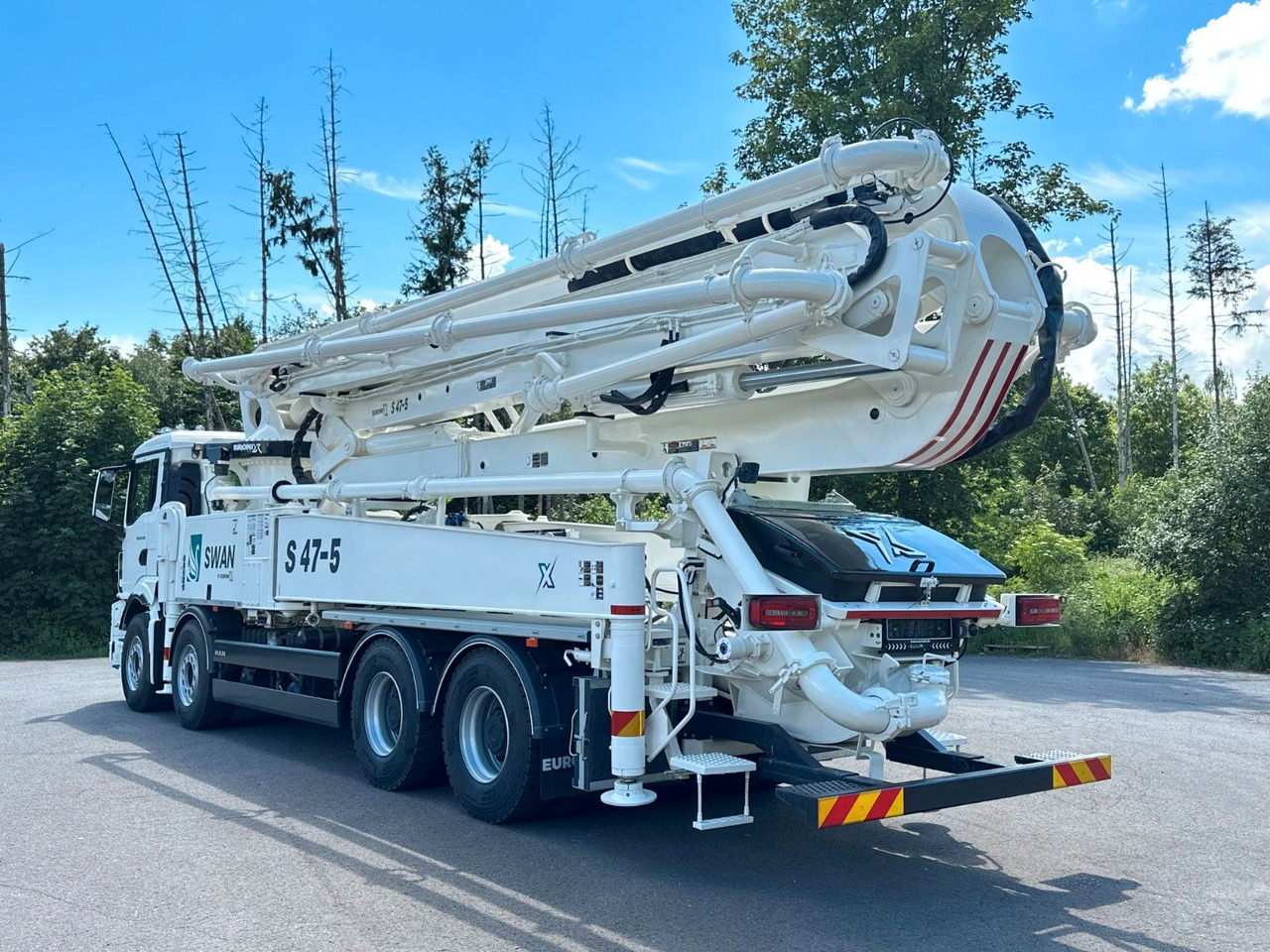 MAN TGS 41.520 8x4 SWAN TSP 47-5 160RZ ( 47m ) - Betongpumpe: bilde 4 MAN TGS 41.520 8x4 SWAN TSP 47-5 160RZ ( 47m ) - Betongpumpe: bilde 4