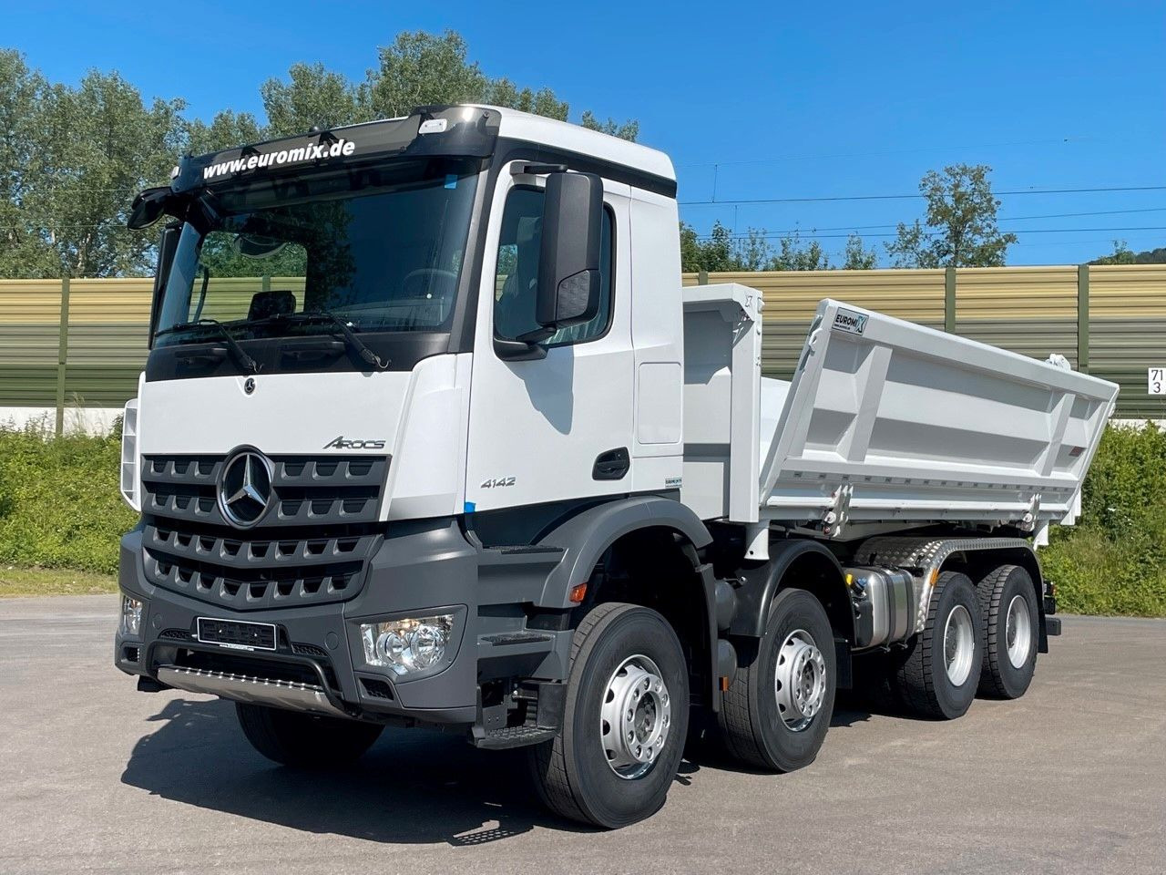 Leie  Mercedes-Benz 4145  8X4   Euromix EMT  3-Seiten-Kipper Mercedes-Benz 4145  8X4   Euromix EMT  3-Seiten-Kipper: bilde 7