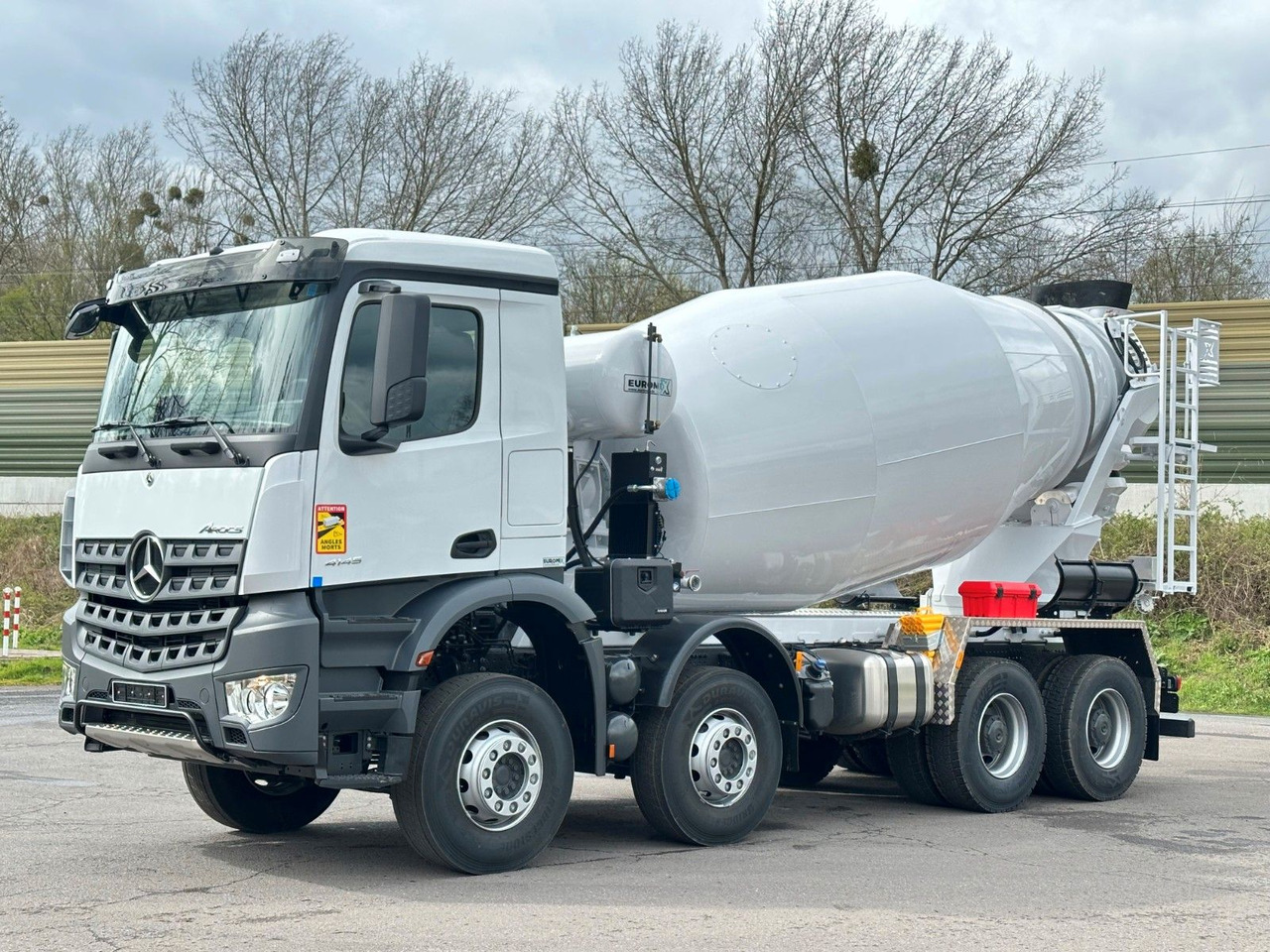 Mercedes-Benz 4145 8X4 EuromixMTP EM 10 Fahrmischer - Betongbil: bilde 1 Mercedes-Benz 4145 8X4 EuromixMTP EM 10 Fahrmischer - Betongbil: bilde 1