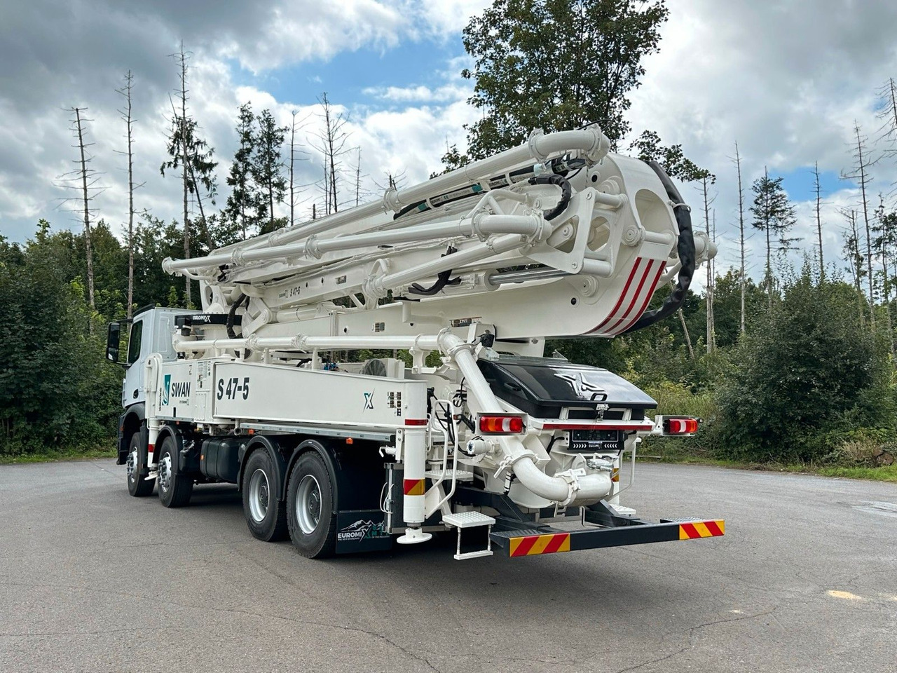 Mercedes-Benz Arocs 5 4142 8x4 SWAN TSP 47-5 160RZ ( 47m ) - Betongbil: bilde 5 Mercedes-Benz Arocs 5 4142 8x4 SWAN TSP 47-5 160RZ ( 47m ) - Betongbil: bilde 5