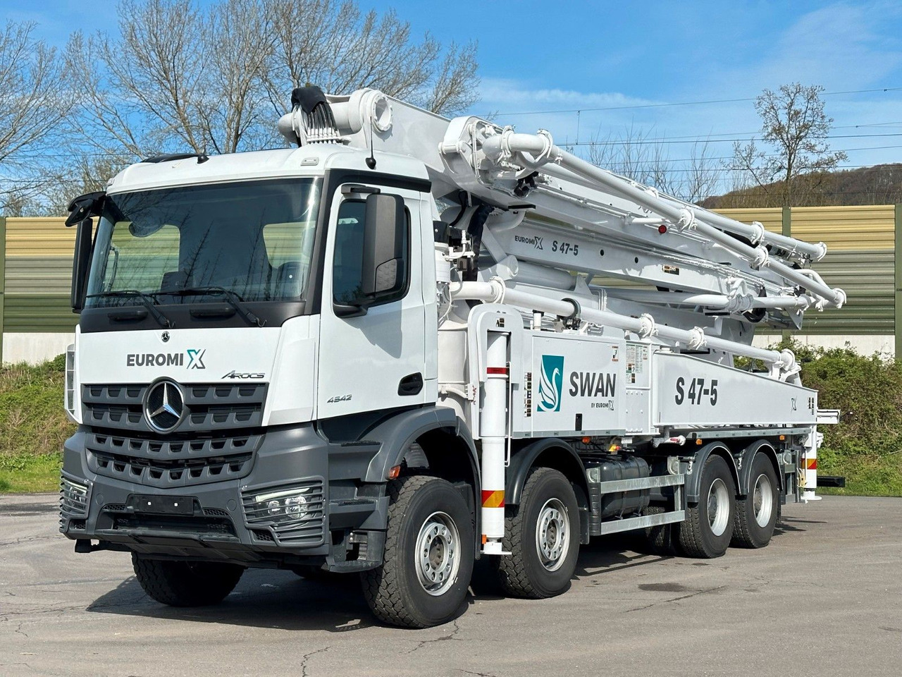 Mercedes-Benz Arocs 5 4542 8x4 SWAN TSP 47-5 160RZ ( 47m ) - Betongbil: bilde 2 Mercedes-Benz Arocs 5 4542 8x4 SWAN TSP 47-5 160RZ ( 47m ) - Betongbil: bilde 2