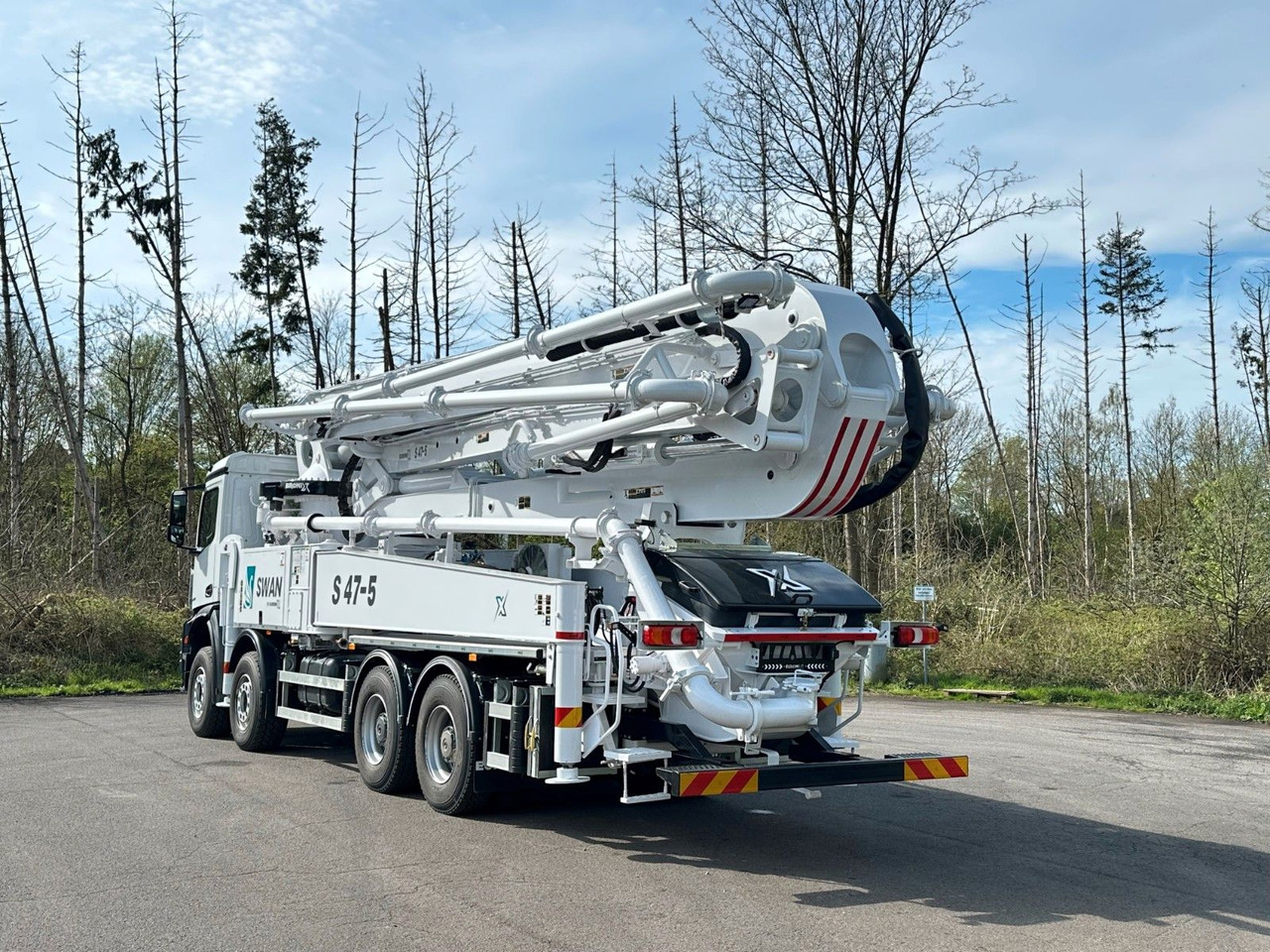 Mercedes-Benz Arocs 5 4542 8x4 SWAN TSP 47-5 160RZ ( 47m ) - Betongbil: bilde 5 Mercedes-Benz Arocs 5 4542 8x4 SWAN TSP 47-5 160RZ ( 47m ) - Betongbil: bilde 5