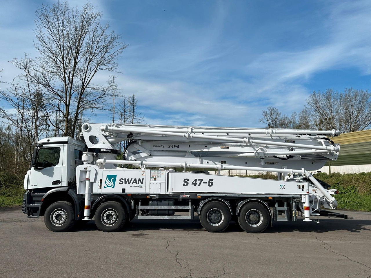 Mercedes-Benz Arocs 5 4542 8x4 SWAN TSP 47-5 160RZ ( 47m ) - Betongbil: bilde 3 Mercedes-Benz Arocs 5 4542 8x4 SWAN TSP 47-5 160RZ ( 47m ) - Betongbil: bilde 3