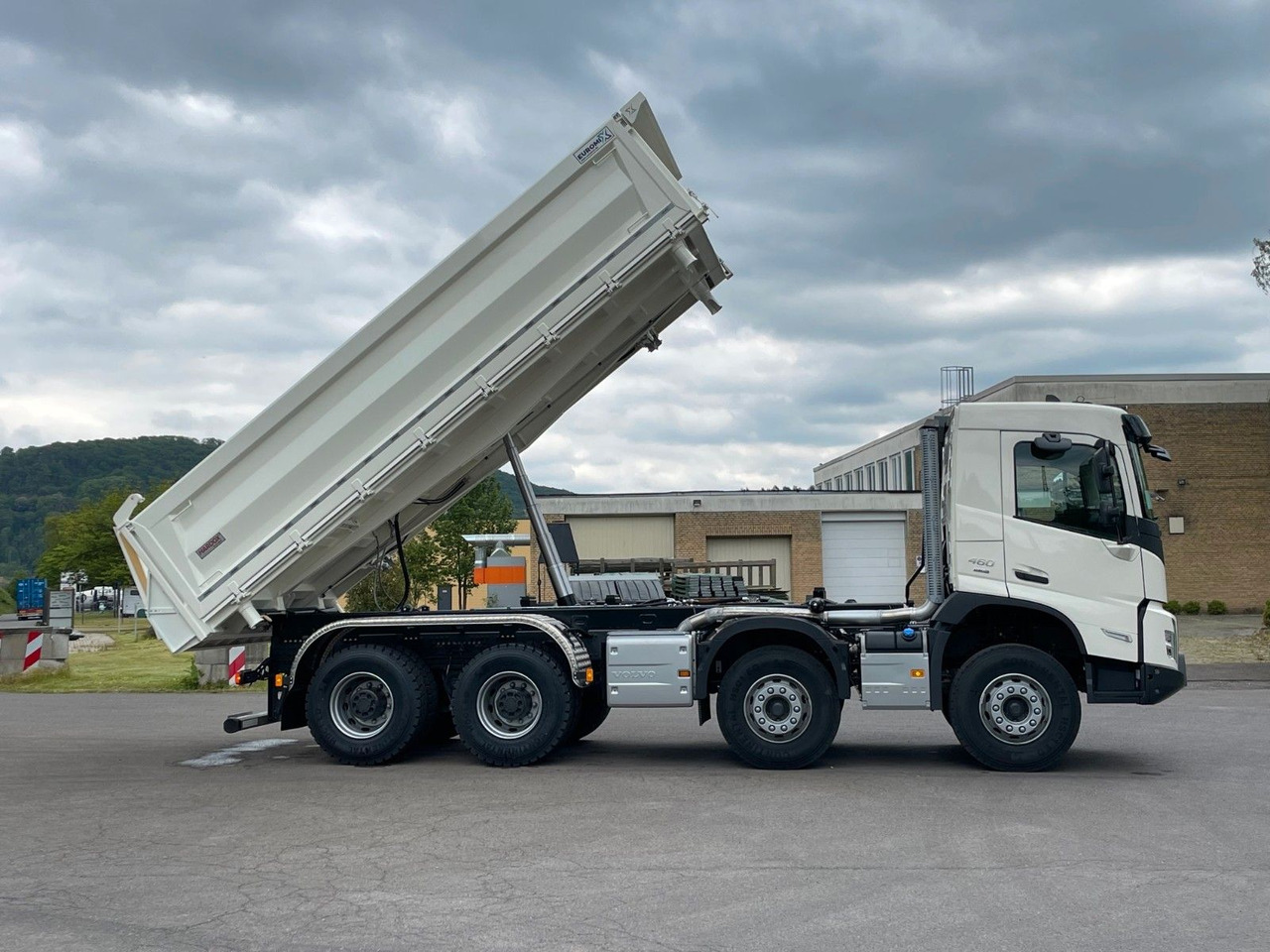 Tippbil Volvo FMX 500 8X4 Retarder EuromixMTP Kipper: bilde 13